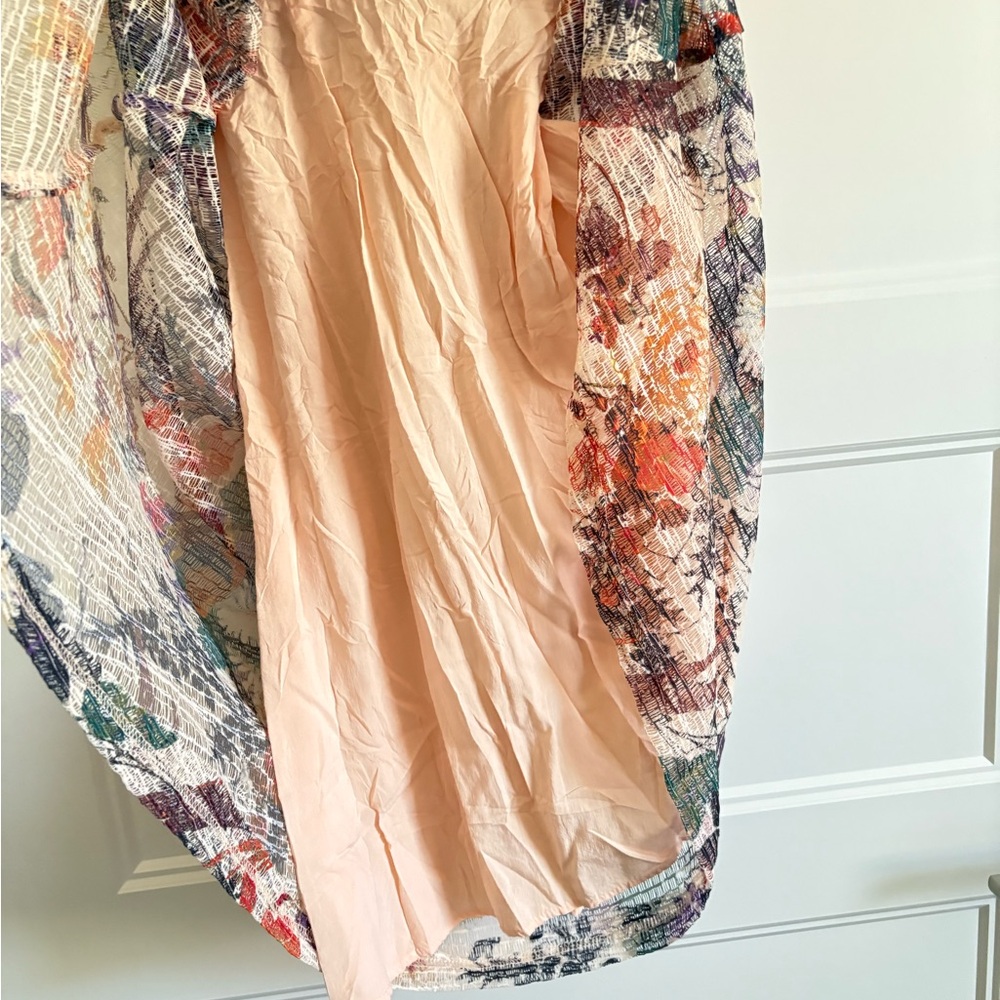 Anthropologie Maeve Mackenzie Floral Fit n Flare Dress Size 2 - Picture 13 of 14